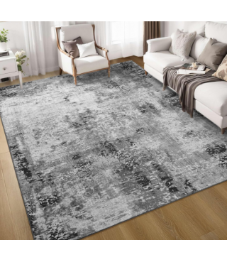Mixed Color Living Room Rug Area Rug Machine Washable