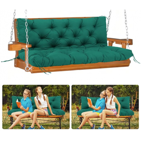 Outdoor Swing Cushions Patio Swing Cushions for Outdoor Garden Backyard Bench Furniture