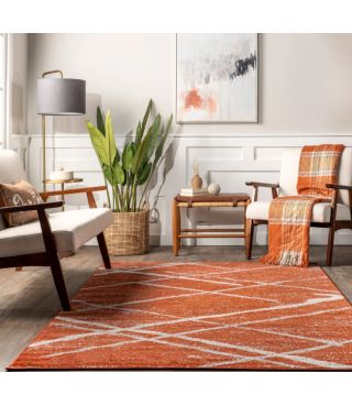Corss & Strip Rug