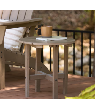 Leisure Style Selections Round Outdoor Balcony Table 18''