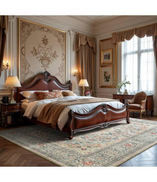 Bohemia Area Rugs Non Slip, Indoor Low Pile Carpet