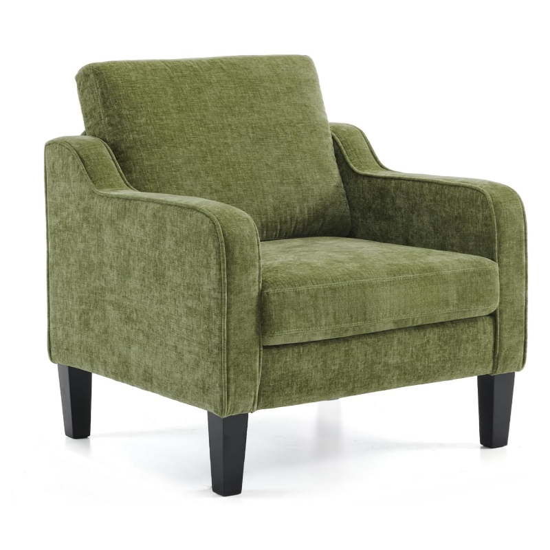 Living Room Chairs Olive Green