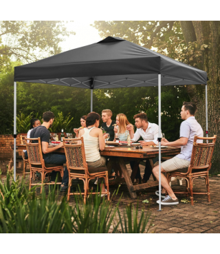 Pop Up Canopy Tent with 4 Sidewalls & Sandbags