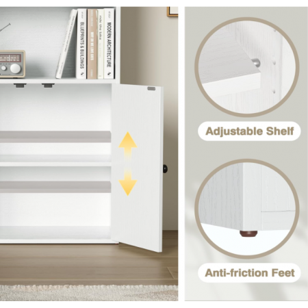 Bookcase and Bookshelf