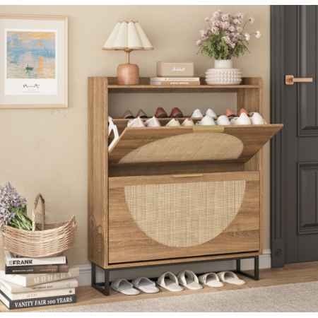 9.45"D x 31.5"W x 39.88"H,44.09lbs, Shoe Storage Cabinet