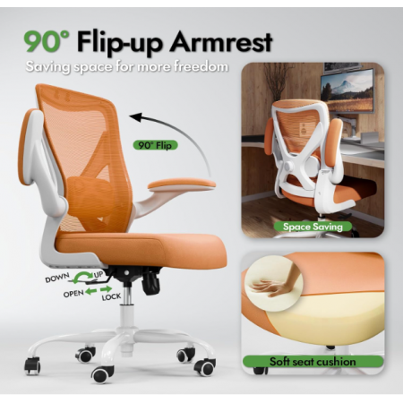 Office Chair - X-Shaped Computer Desk Chair Comfy
