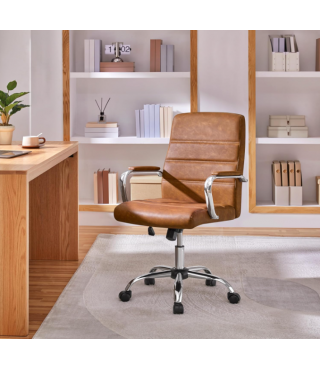 PU Leather Height Adjustable Office Executive Chair