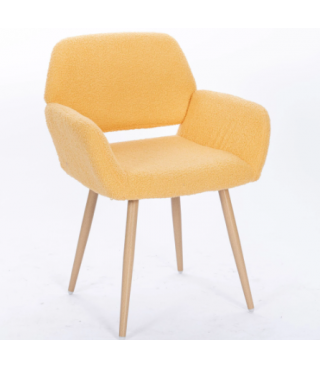 Dining Chair Side Chair with Upholstered Padded Seats & Wooden Legs