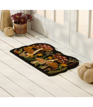 OT Mushroom Dream Coir Doormat