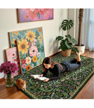Washable 5x7 Rug