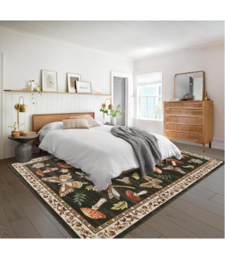 Washable Rug 5x7 Area Rugs for Living Room