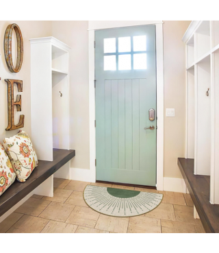 Sun Linen Doormat Door Mat for Home Kitchen Entrance